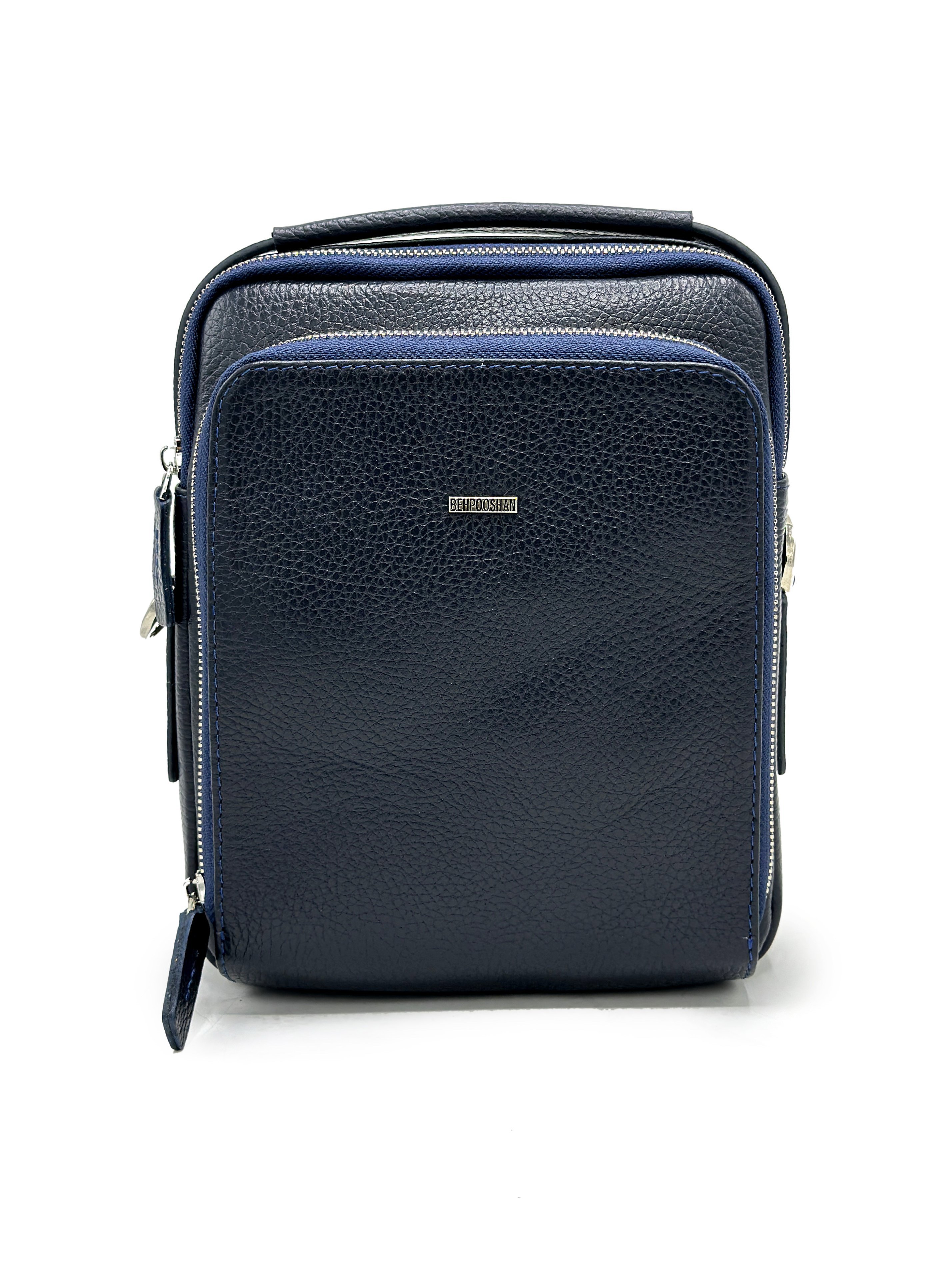 کیف دوشی.چرم گاوی514 مشکی فلوتر