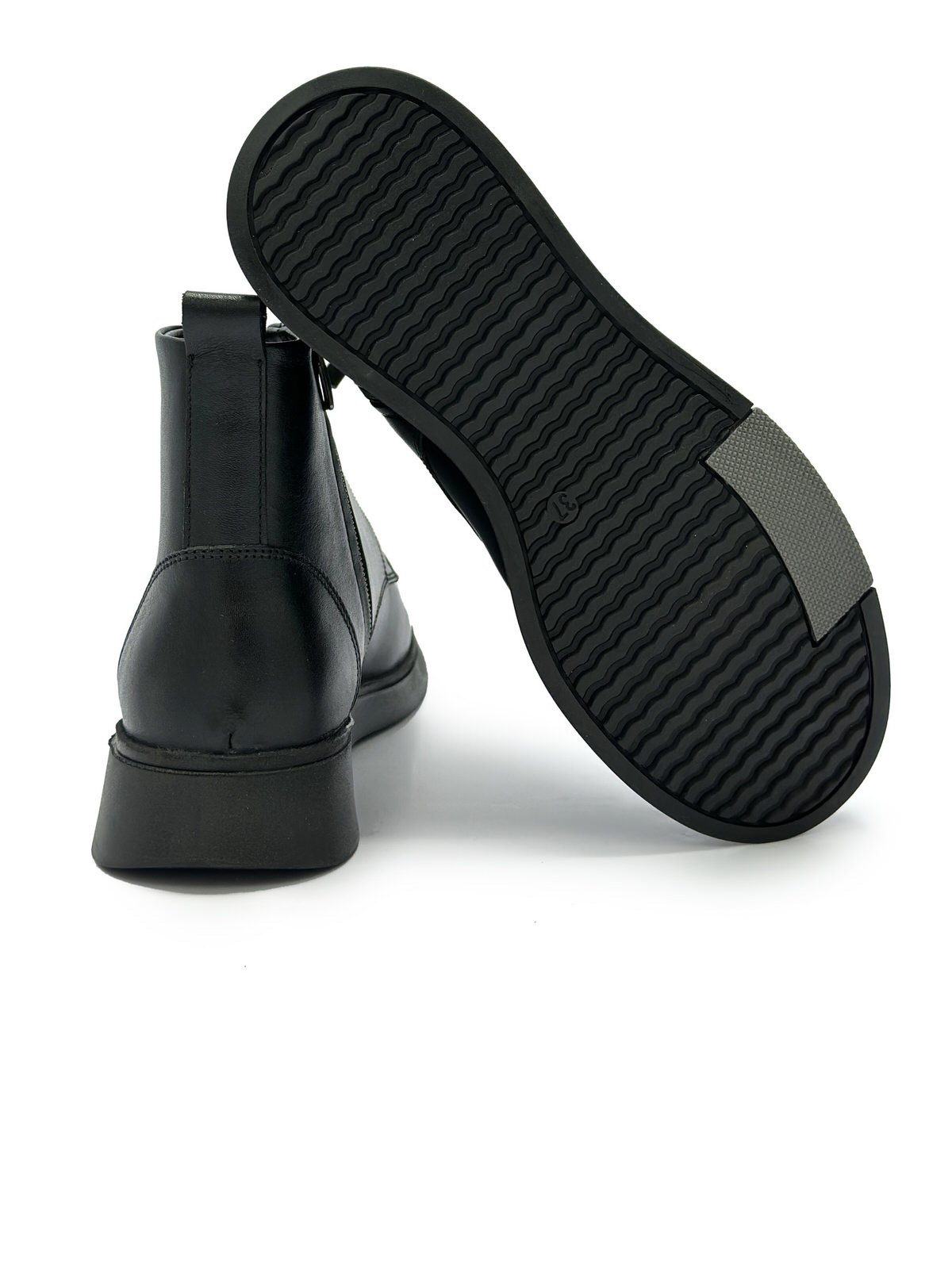 نیم بوت زنانه چرم گاوی.2466