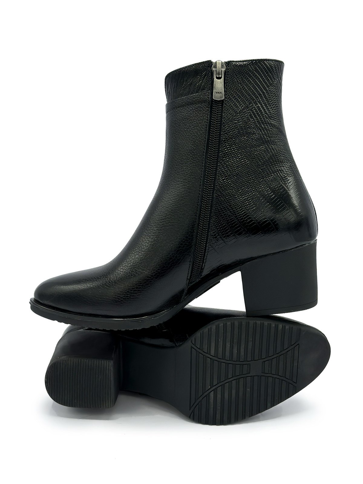 نیم بوت زنانه چرم گاوی.4006