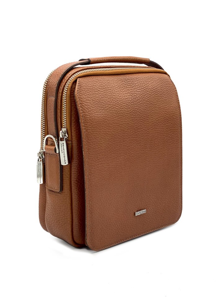 کیف دوشی چرم گاوی385