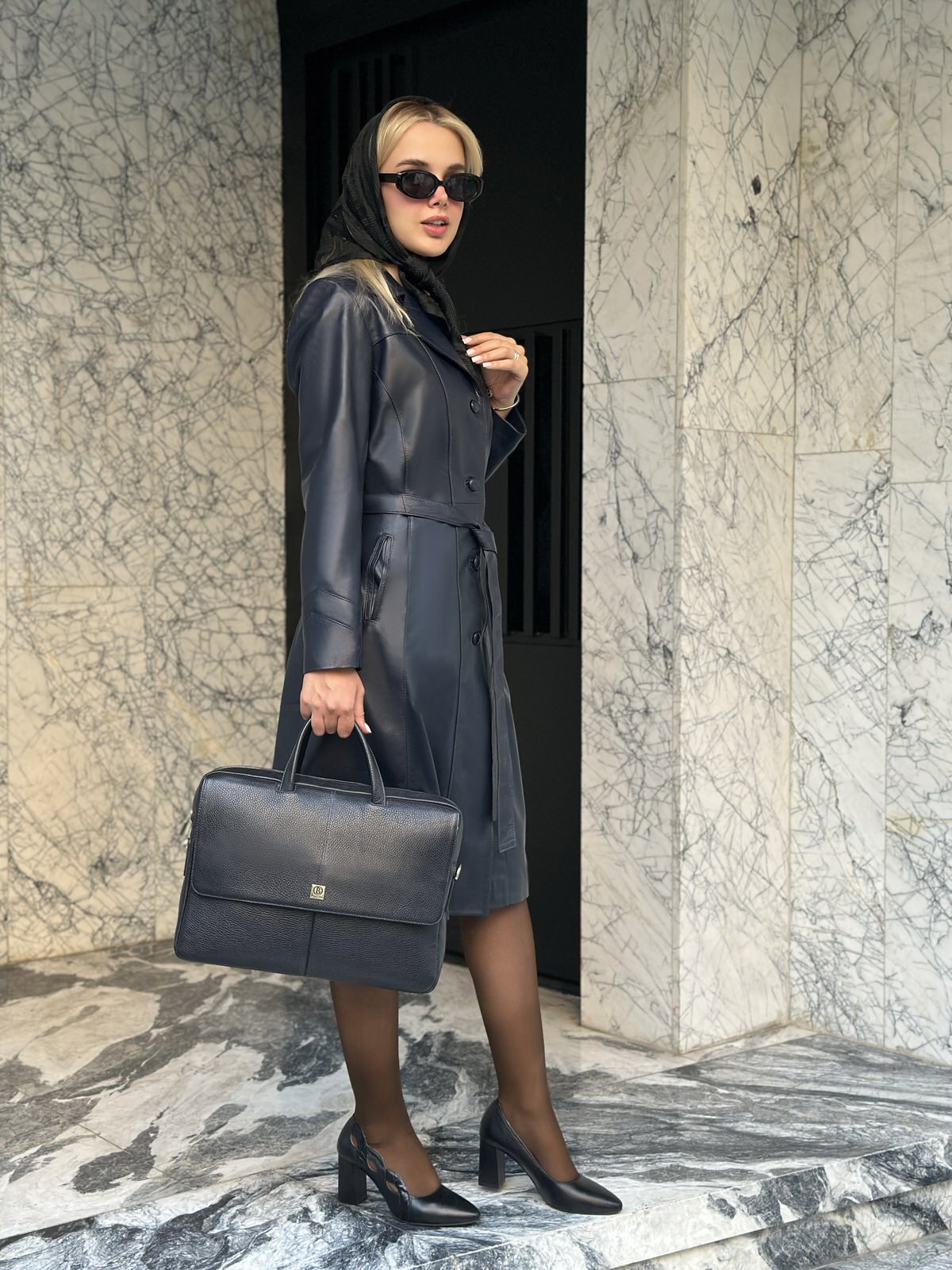 پالتو زنانه چرم گوسفندی.کلوش بلند920