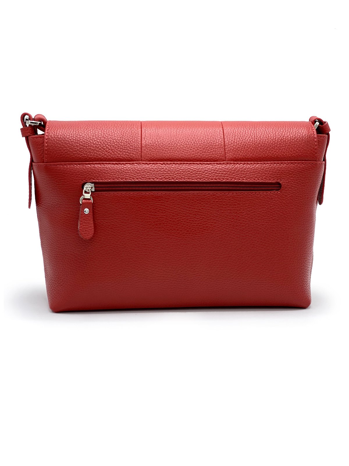 کیف زنانه چرم گاوی599 , قرمز فلوتر