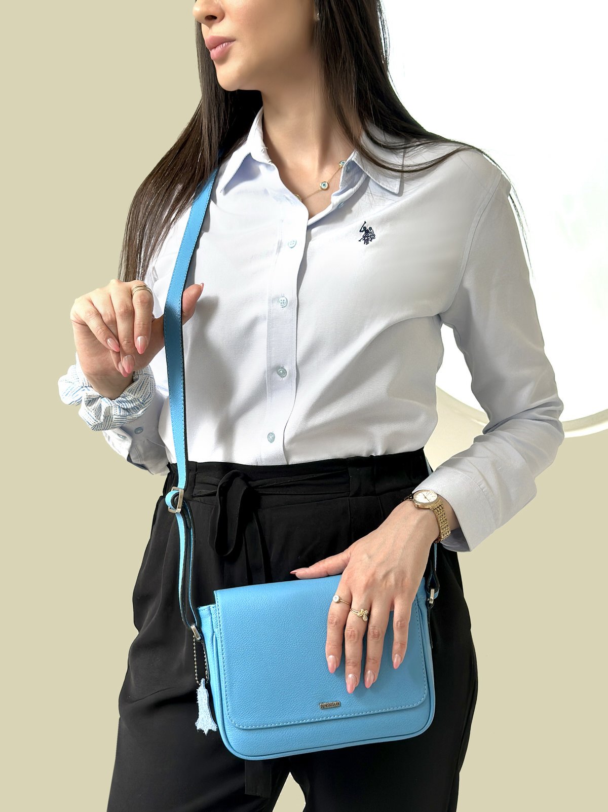 کیف زنانه چرم گاوی900