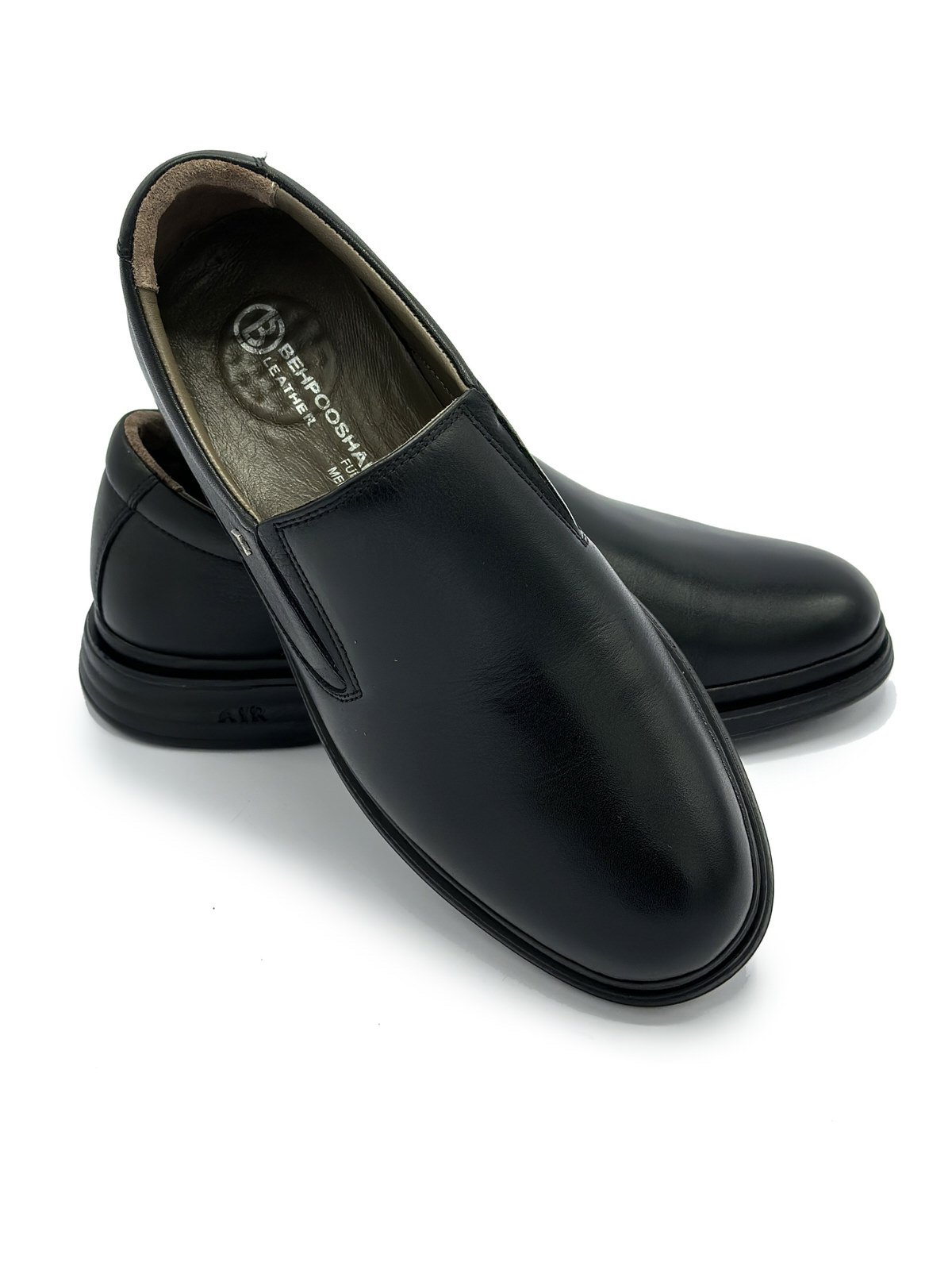 کفش مردانه چرم گاوی. بی بند842