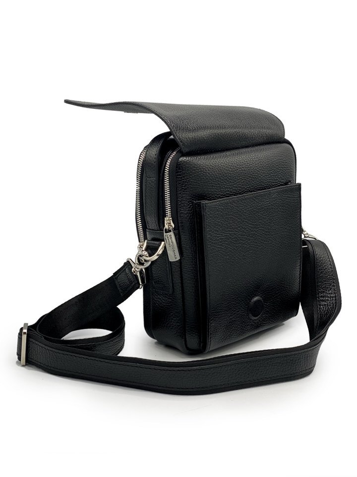 کیف دوشی چرم گاوی385