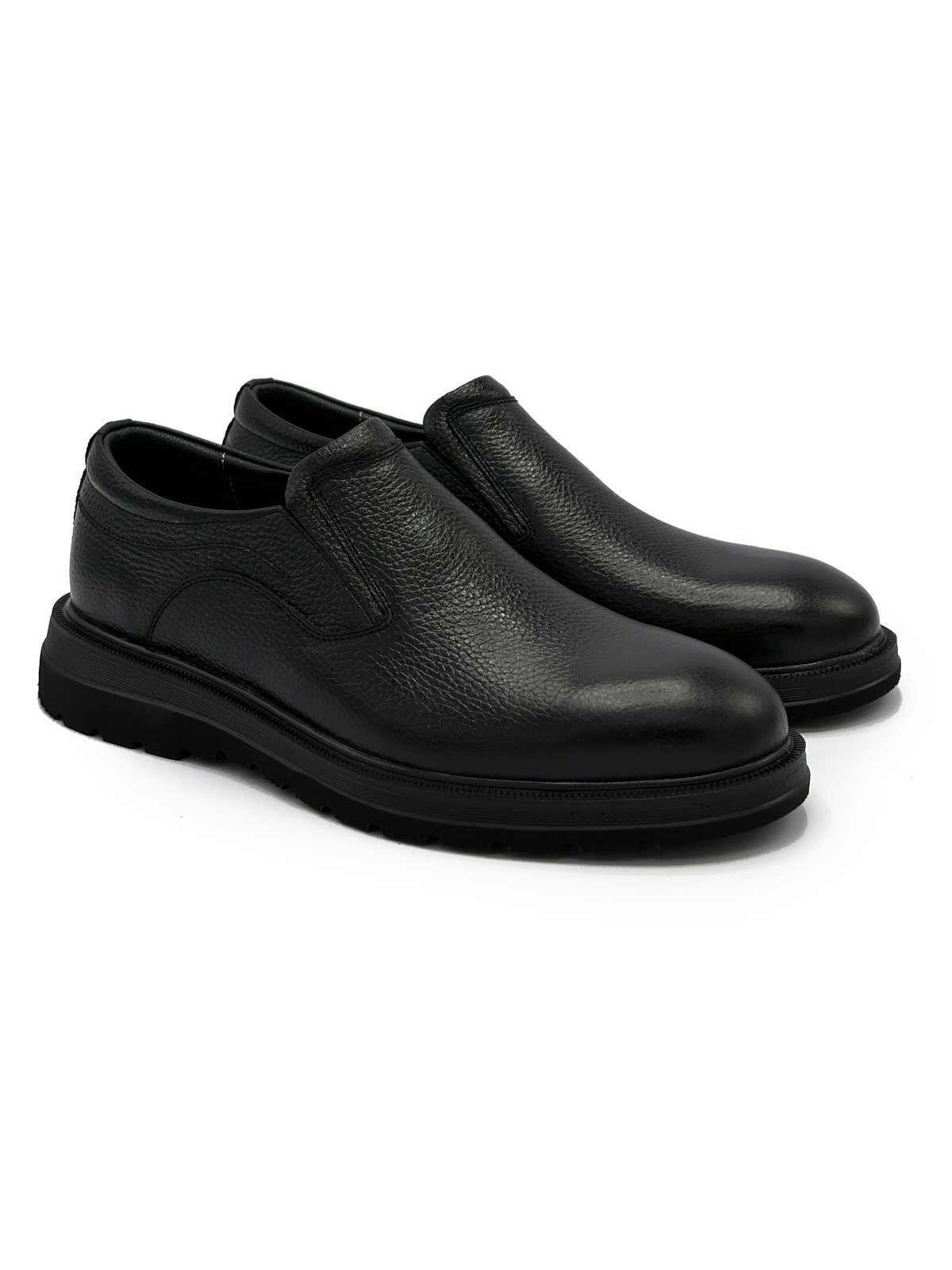 کفش مردانه چرم گاوی.3035بی بند