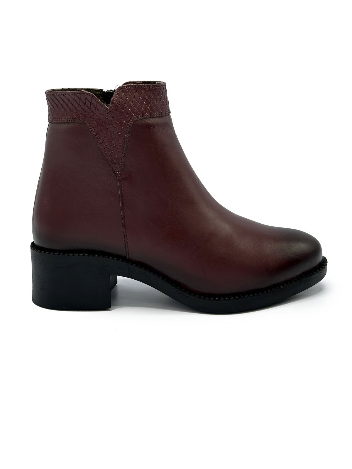 نیم بوت زنانه چرم گاوی.240628