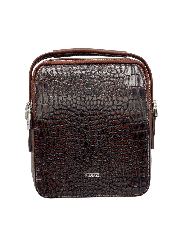 کیف دوشی چرم گاوی385