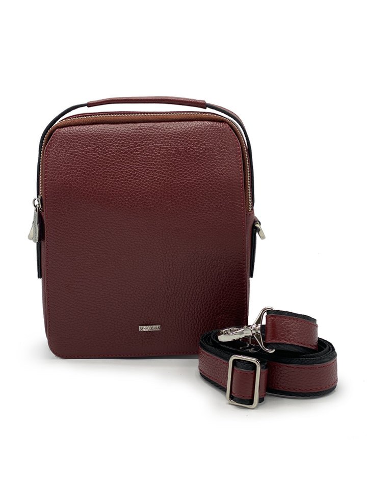 کیف دوشی چرم گاوی385