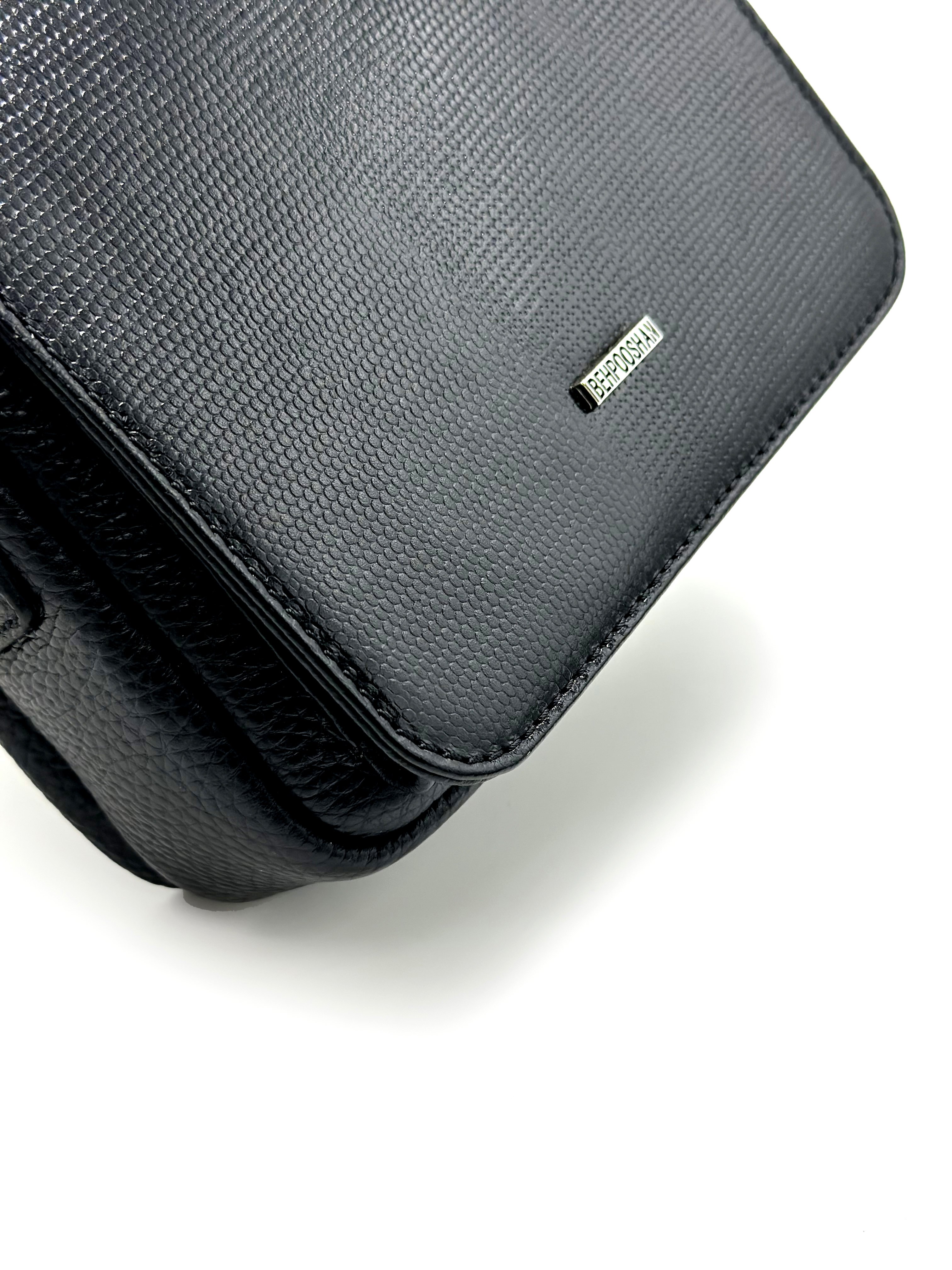 کیف دوشی چرم گاوی385