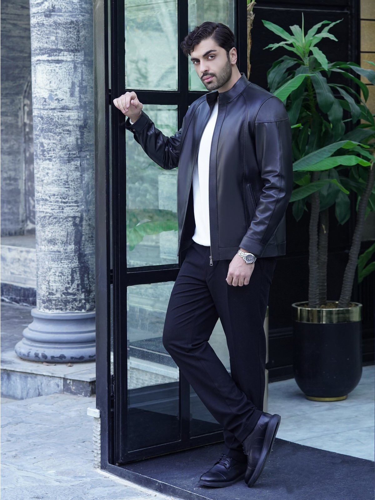 کفش مردانه چرم گاوی.2353