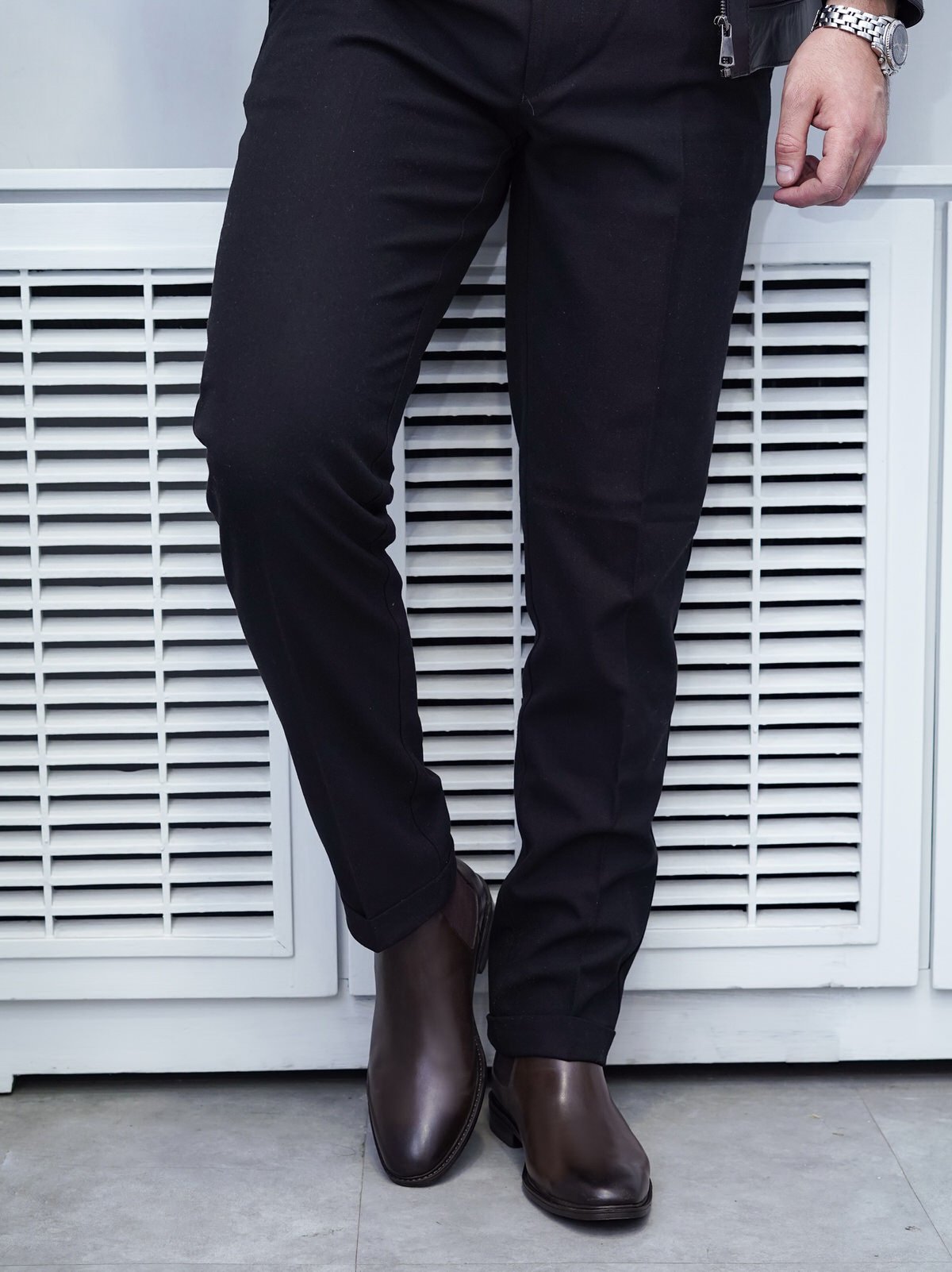 بوت مردانه چرم گاوی.120