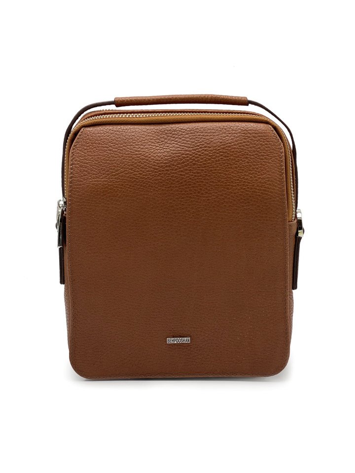 کیف دوشی چرم گاوی385