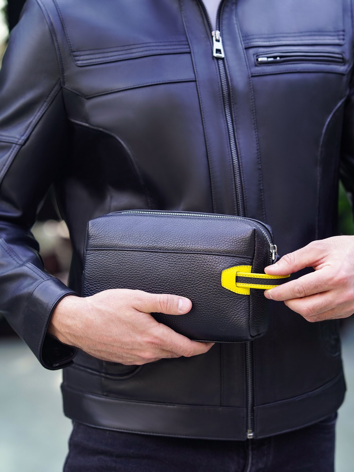 کیف پاسپورتی چرم گاوی354