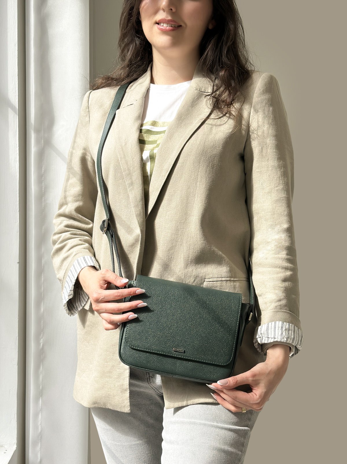 کیف زنانه چرم گاوی900