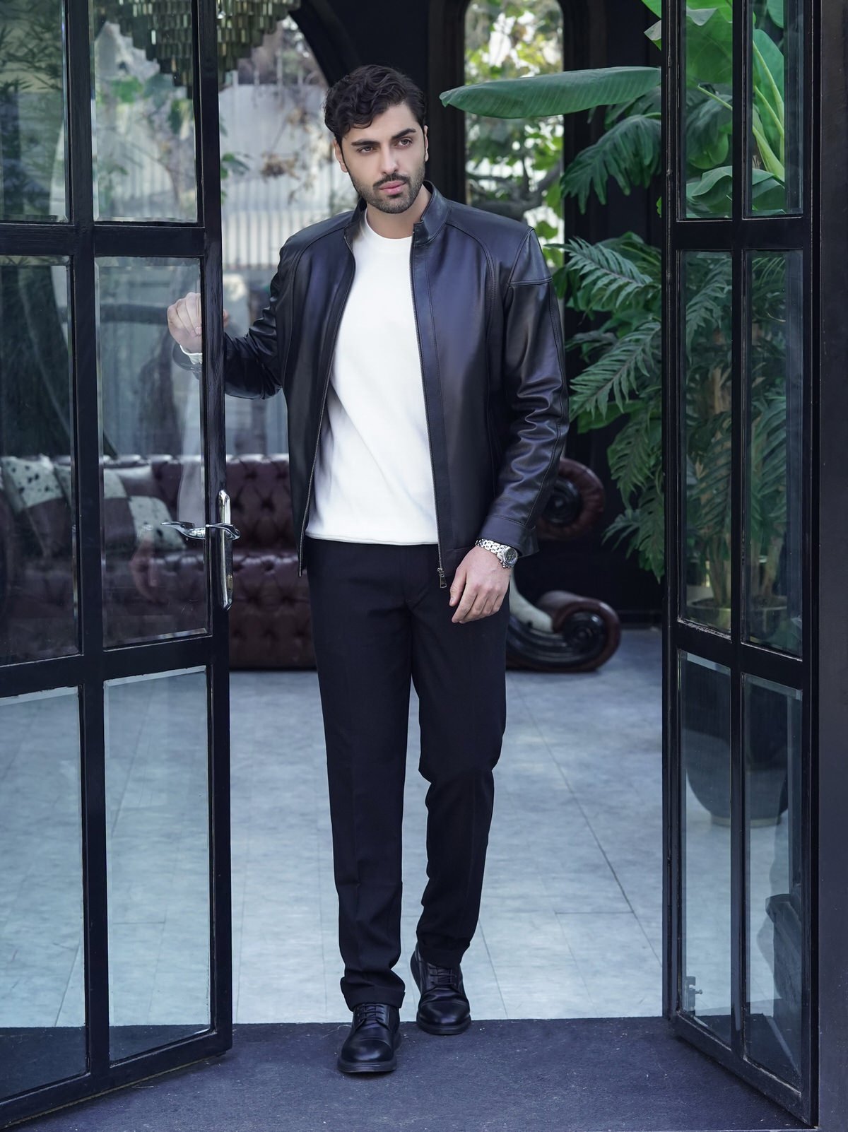 کفش مردانه چرم گاوی.2353