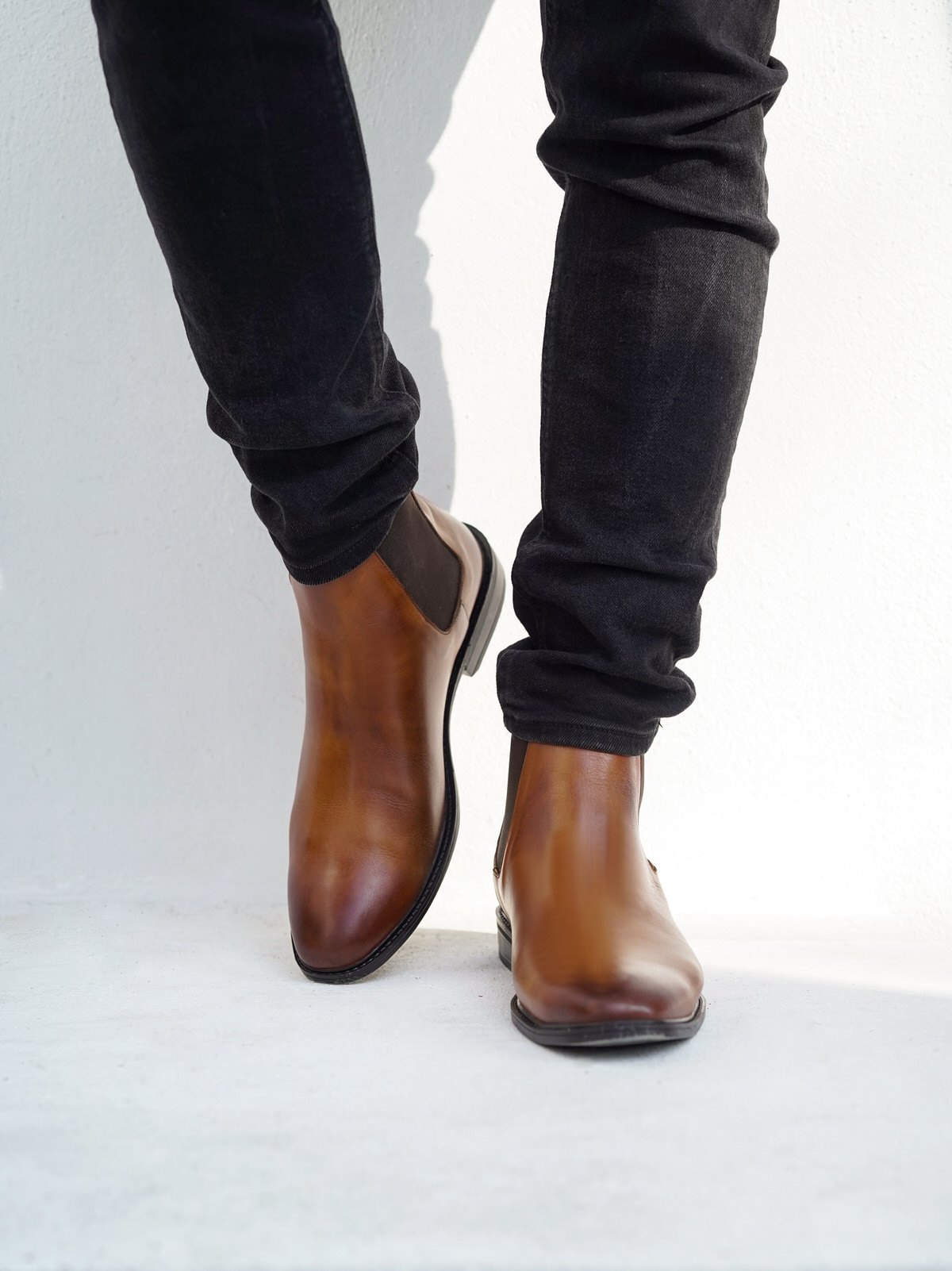 بوت مردانه چرم گاوی.120