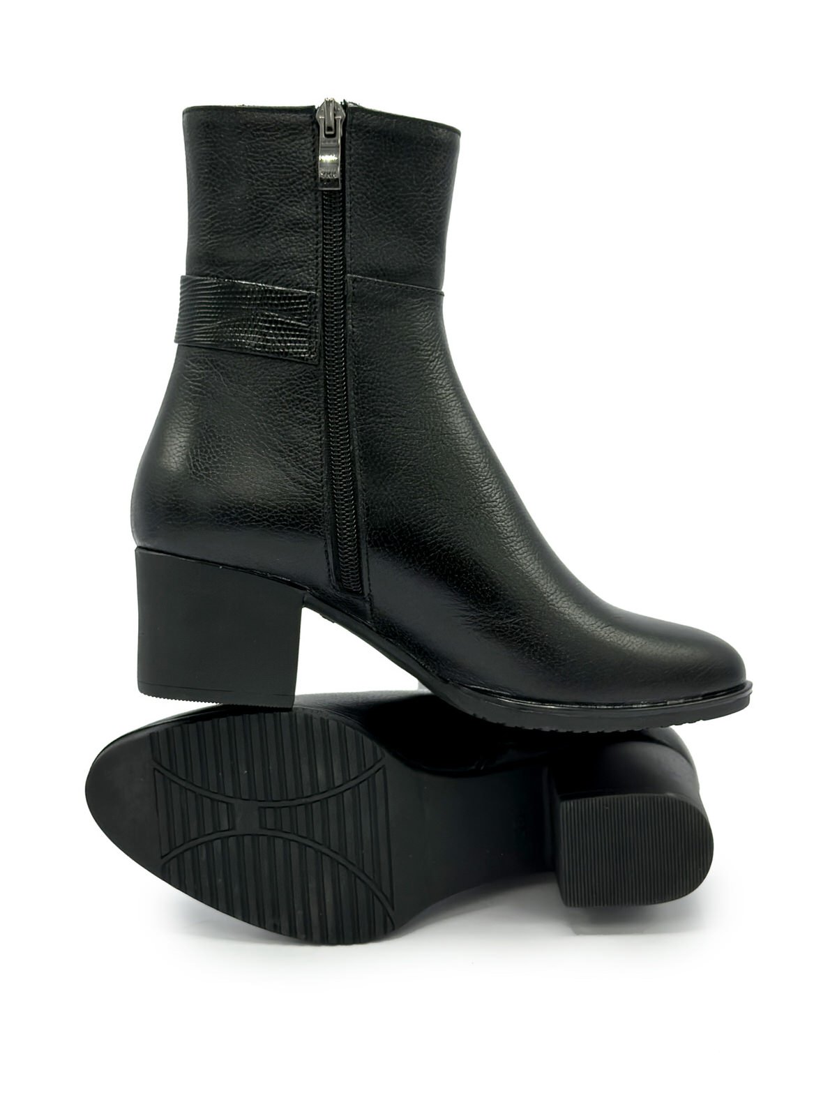 نیم بوت زنانه چرم گاوی.9914