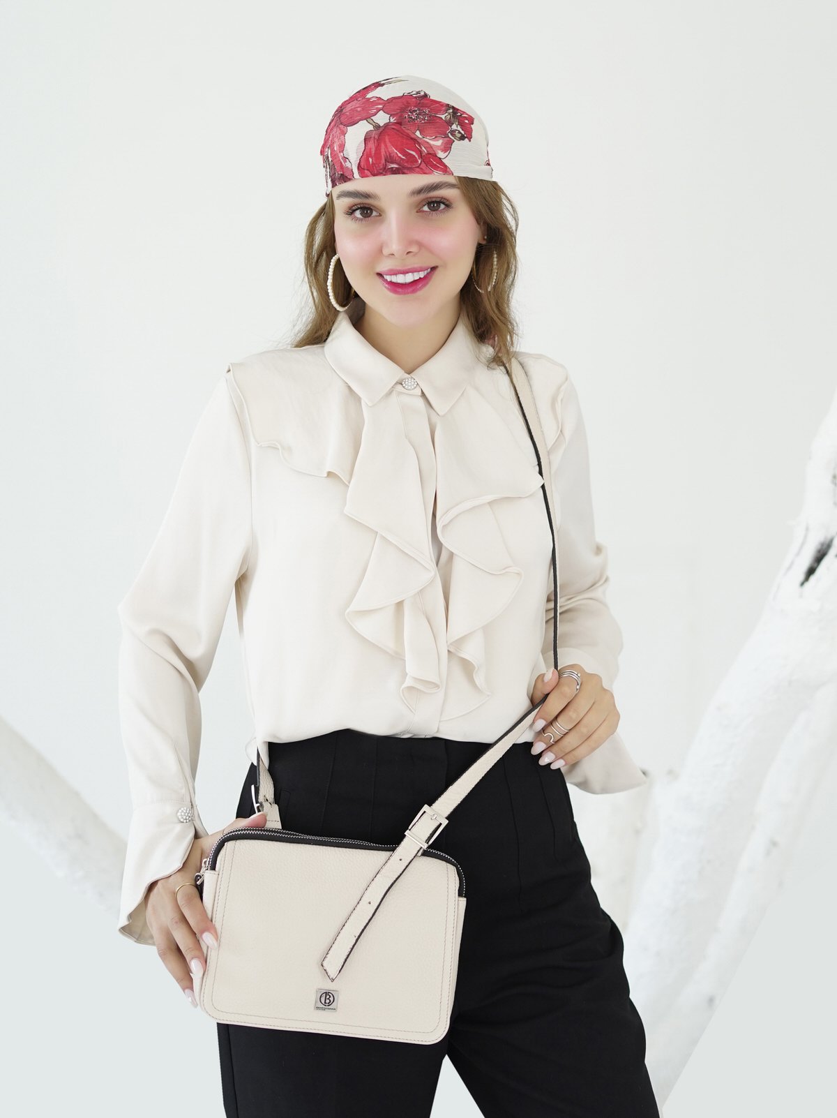 کیف زنانه چرم گاوی814