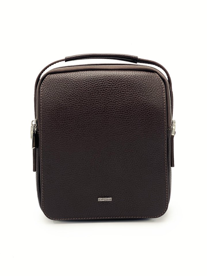 کیف دوشی چرم گاوی385