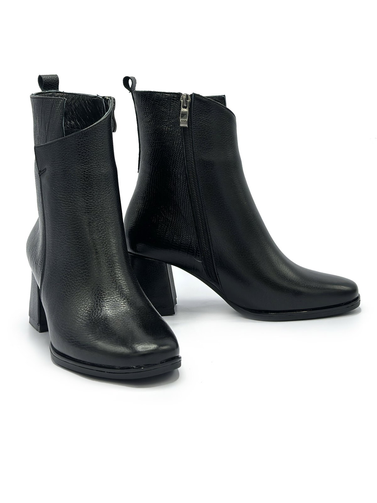 نیم بوت زنانه چرم گاوی.5011