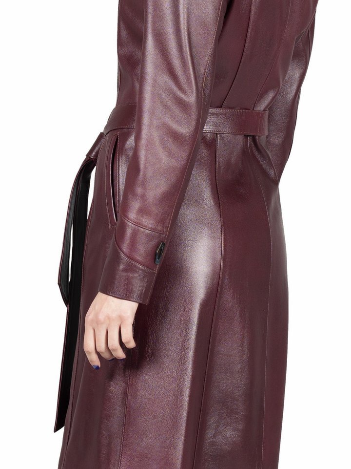 پالتو زنانه چرم گوسفندیT690