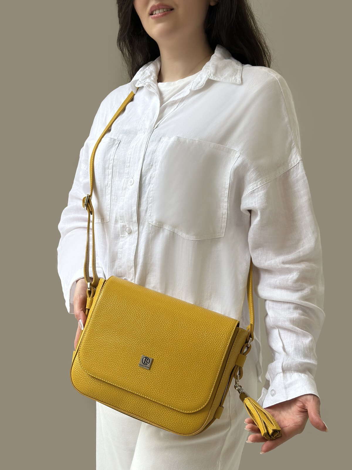 کیف زنانه چرم گاوی1186