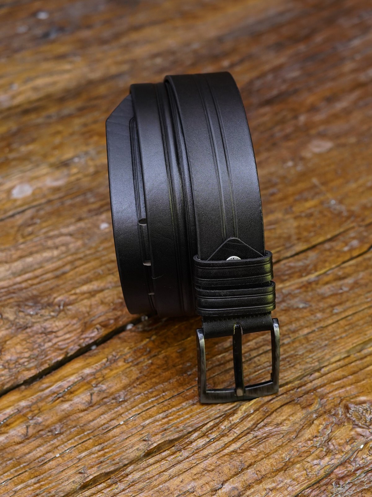 کمربند چرم گاوی3536 مشکی