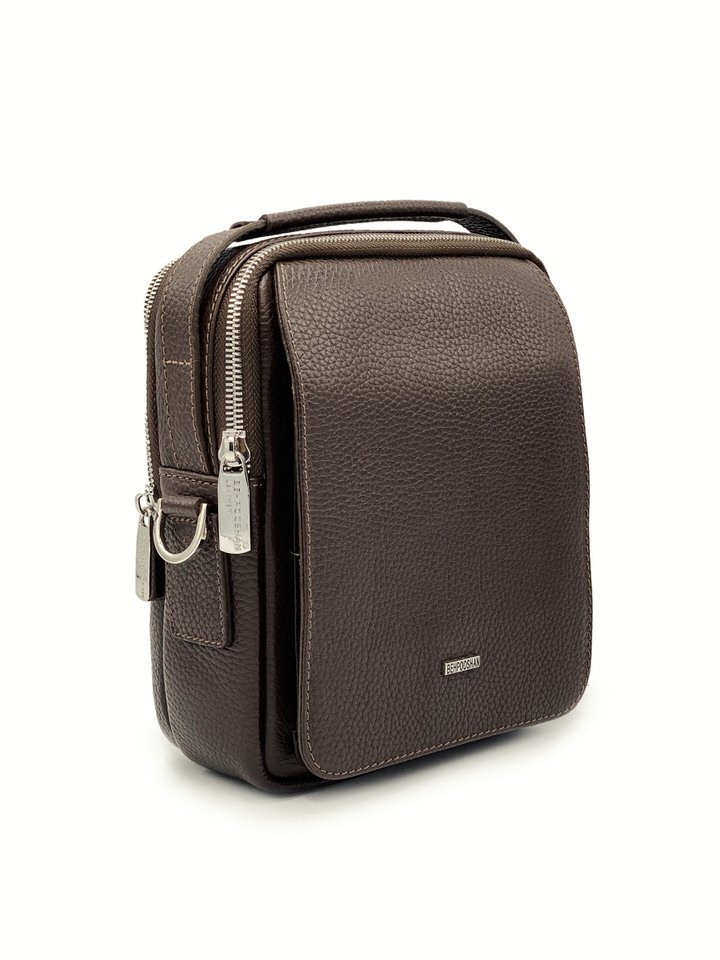 کیف دوشی چرم گاوی385