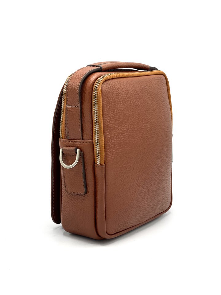 کیف دوشی چرم گاوی385