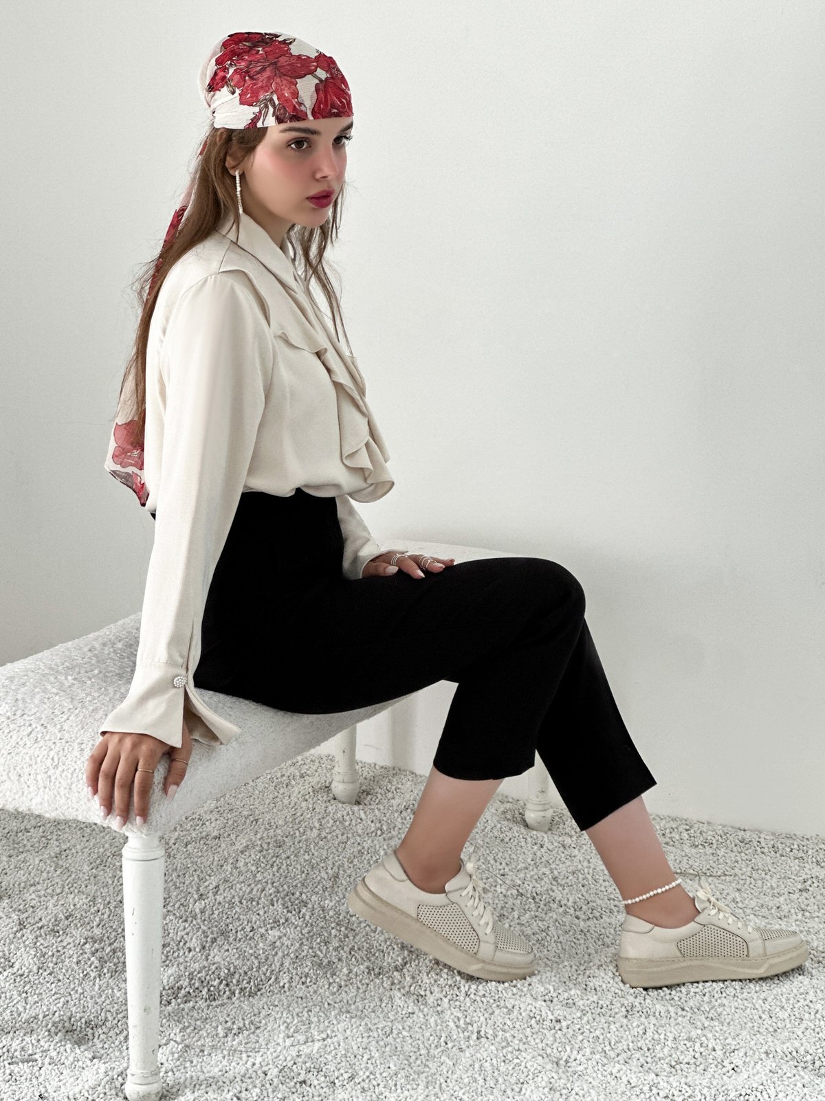 کفش زنانه چرم گاوی.F01