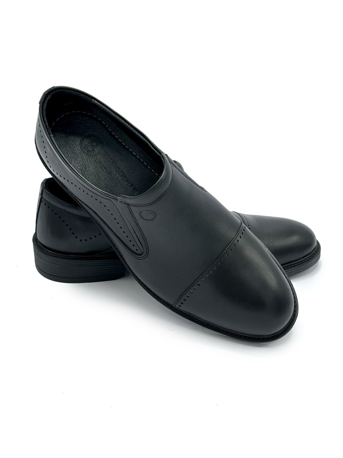 کفش مردانه چرم گاوی.A10بی بند