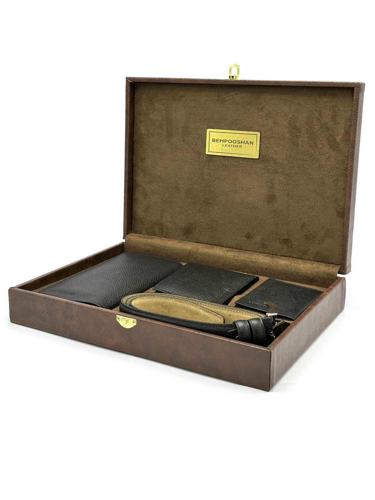 ست 4تیکه چرم گاوی.700