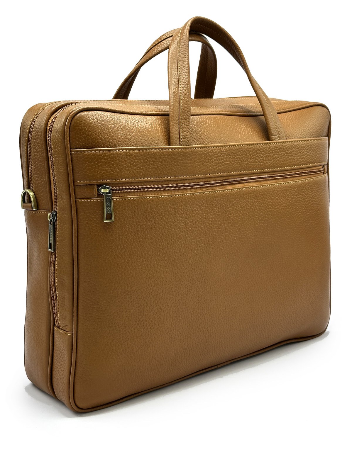 کیف اداری چرم گاوی.685 عسلی فلوتر