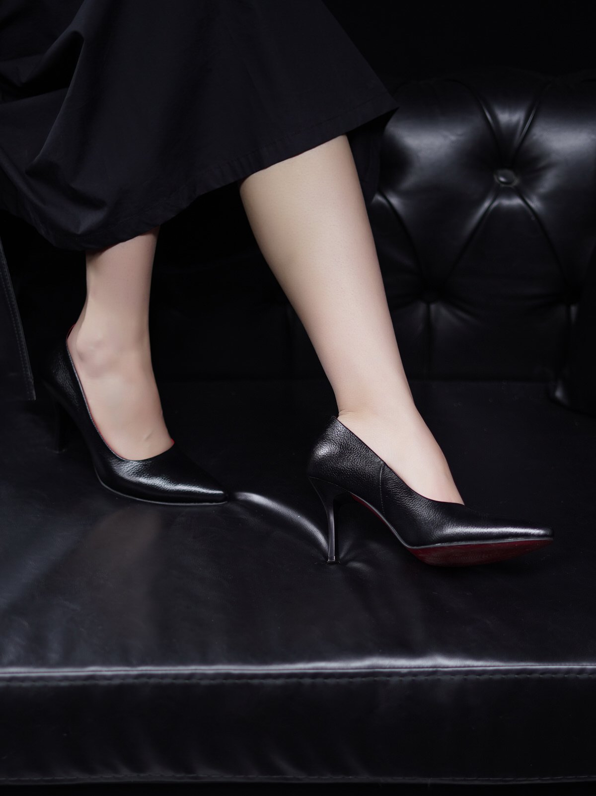 کفش زنانه چرم گاوی.906
