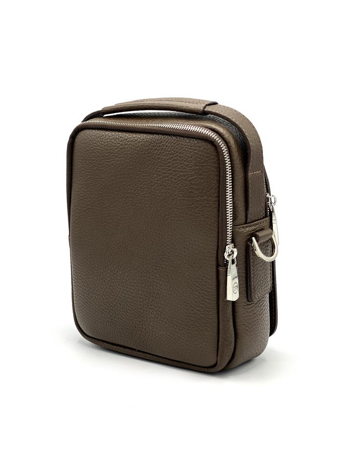 کیف دوشی چرم گاوی385