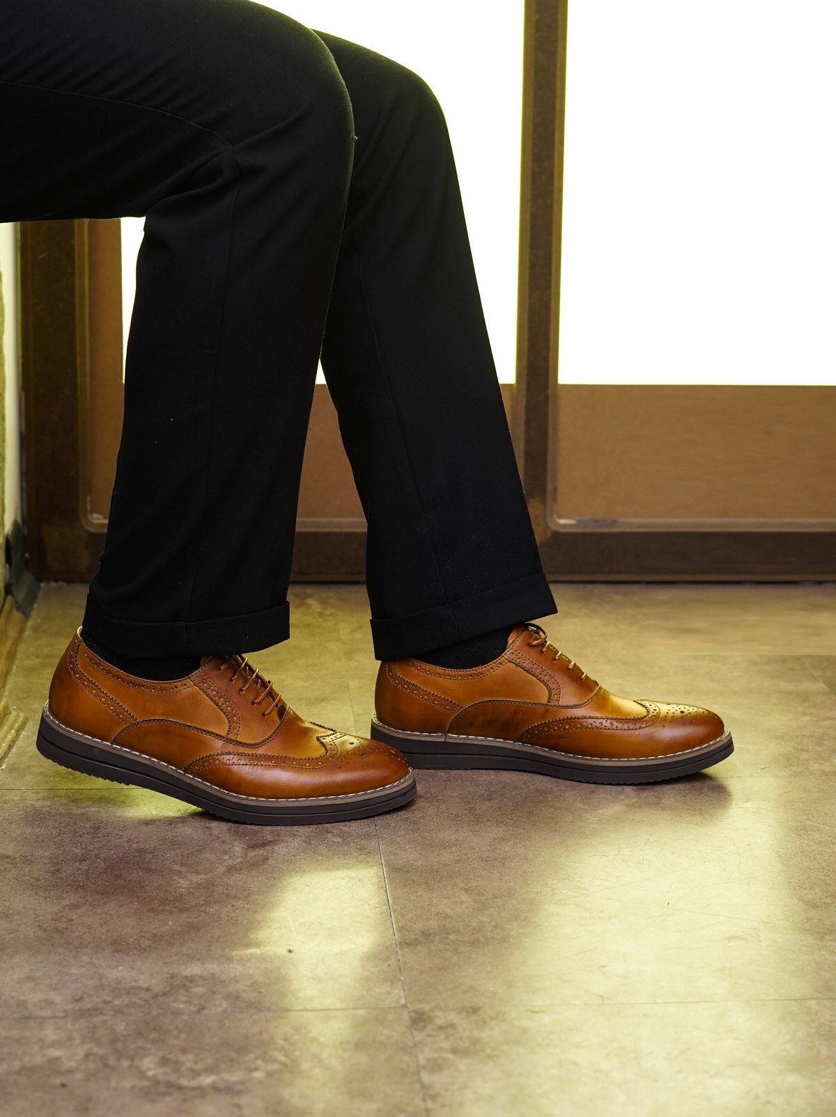 کفش مردانه چرم گاوی.260