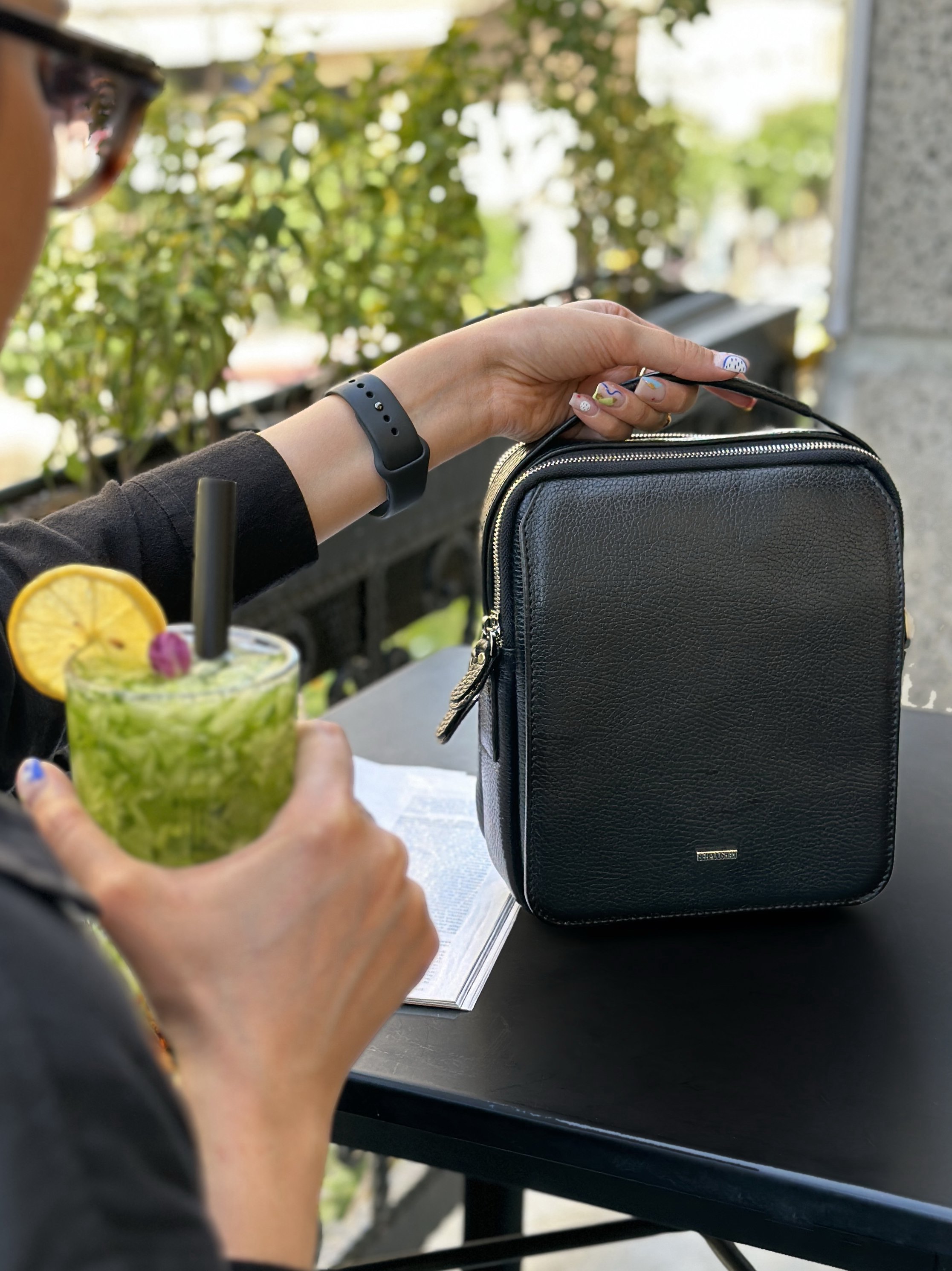 کیف دوشی چرم گاوی385