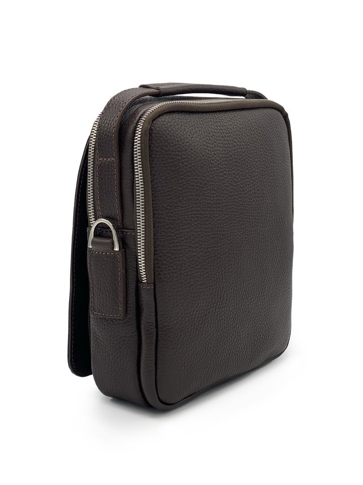 کیف دوشی چرم گاوی385