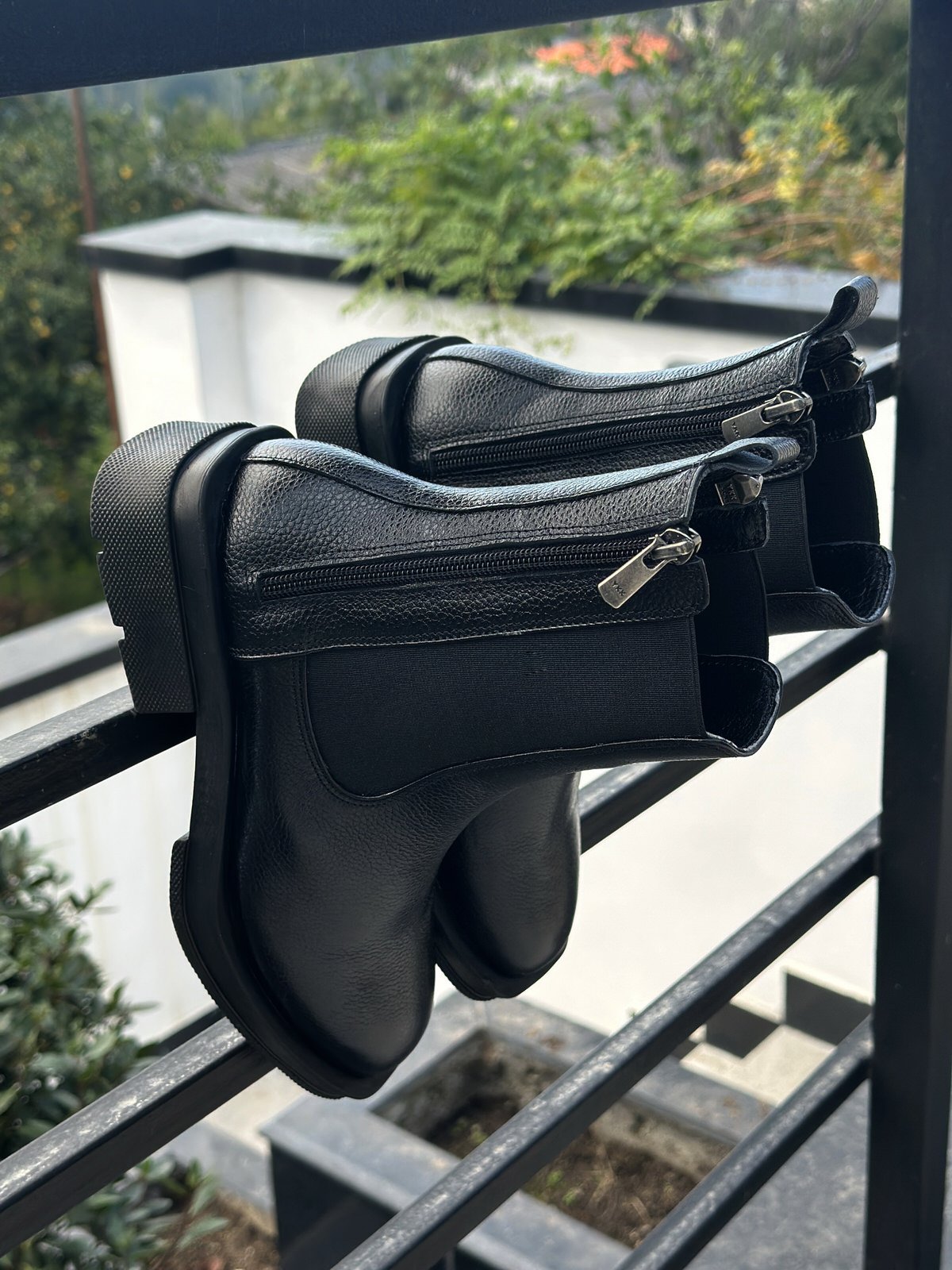 نیم بوت زنانه چرم گاوی.1008