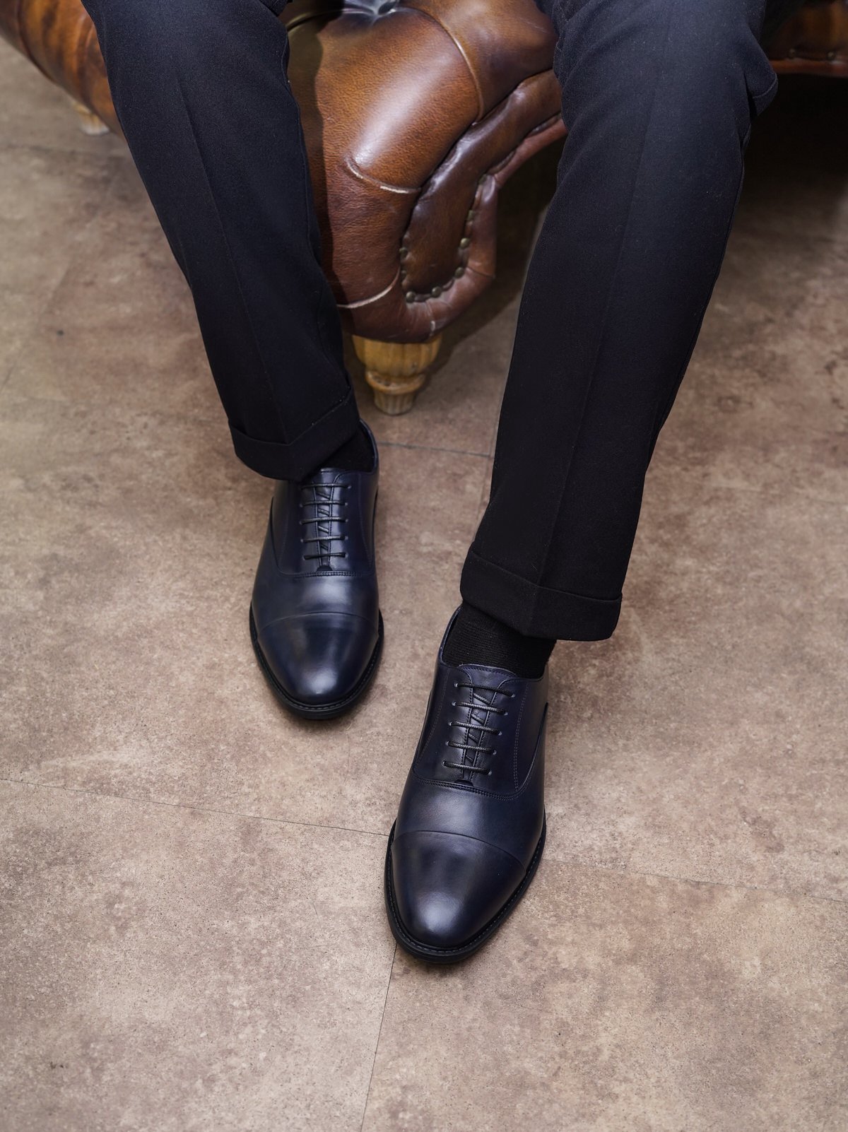 کفش مردانه چرم گاوی.K50